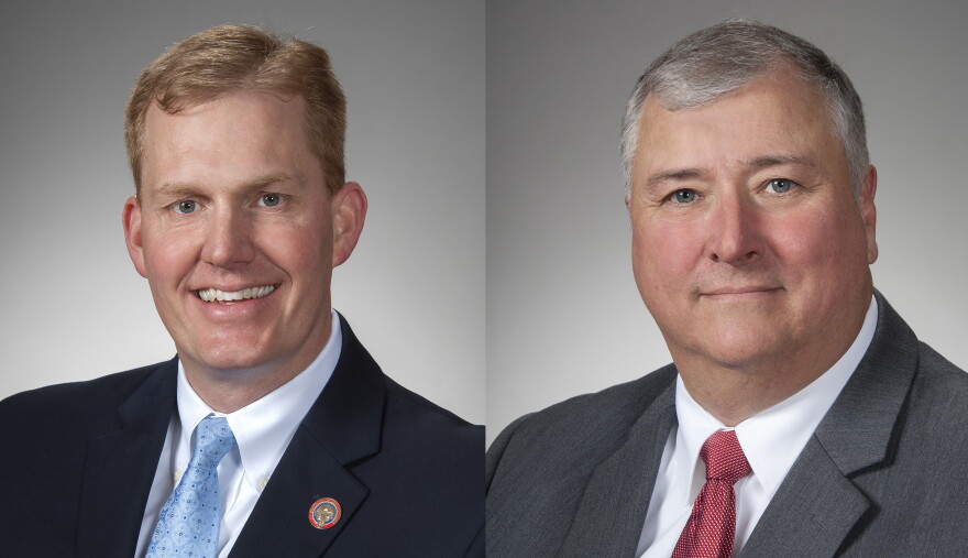 Speaker Ryan Smith (R-Bidwell) and Rep. Larry Householder (R-Glenford) are both vying to lead the House next year.