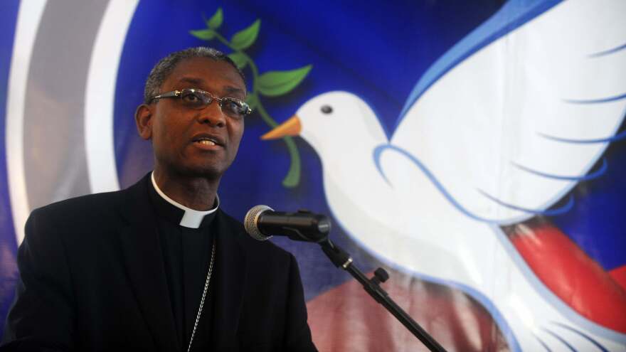 Haiti has its first inductee into the College of Cardinals. Haitian Bishop Chibly Langlois is one of 19 men chosen by Pope Francis for elevation.