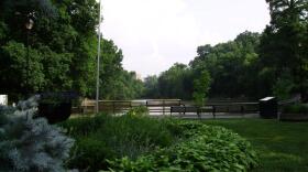 Burnet Woods adjacent to the University of Cincinnati and Clifton Avenue.