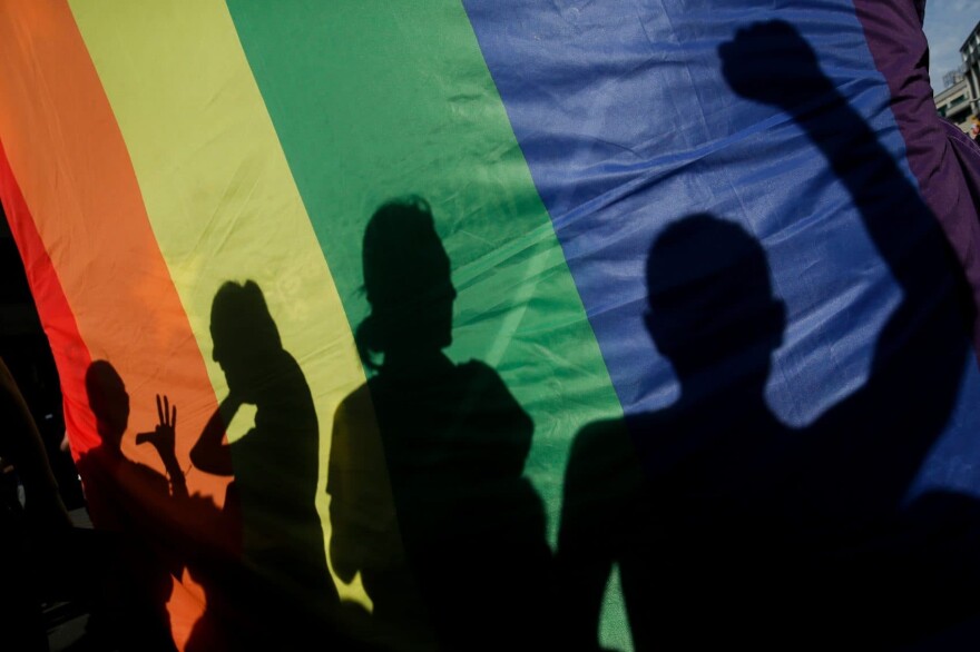 LGBT youth are still more than twice as likely as non-LGBT youth to be physically attacked at school. So why would someone from that community turn into a bully? (Pau Barrena/AFP/Getty Images)