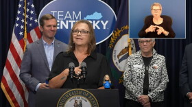 Anita Dowd, executive director of the Kentucky Commission on the Deaf and Hard of Hearing.