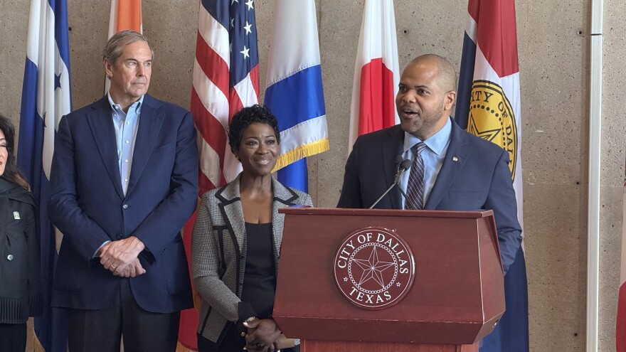 Mayor Eric Johnson and City Manager Kimberly Tolbert announced at a Feb. 19 press conference that a "Y'all Street" delegation will be headed to New York City.