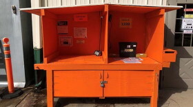 CWD testing kiosk.