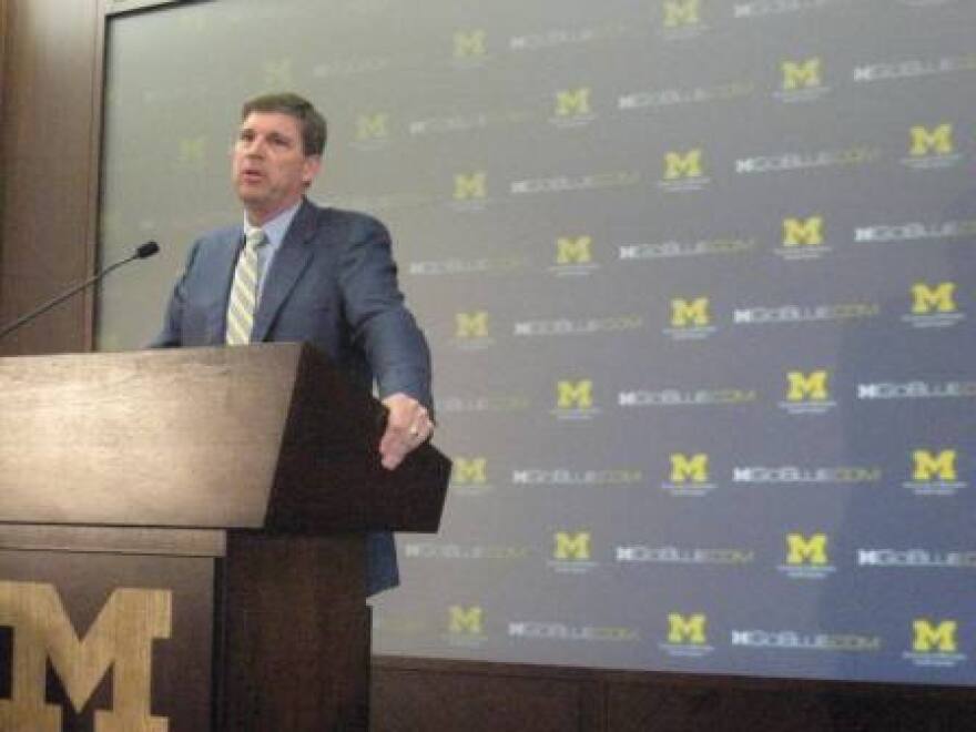 U of M athletic director Dave Brandon