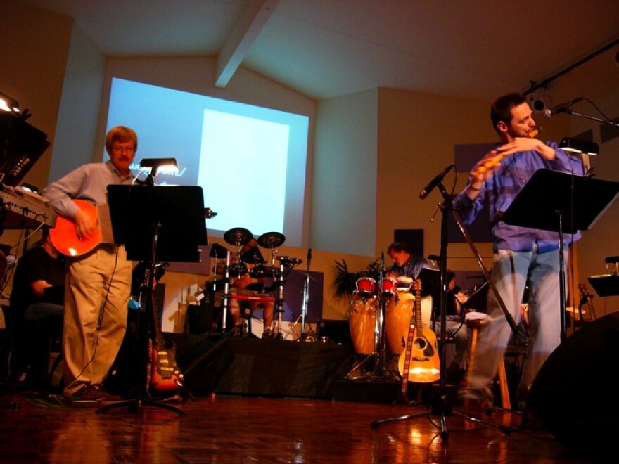 The Connections Band performing during a Dan Fogelberg Tribute Show.