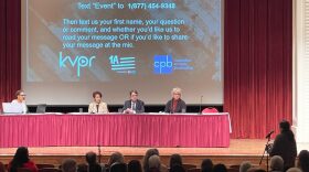 A community discussion around healthcare is hosted at Fresno City College by KVPR and 1A. 