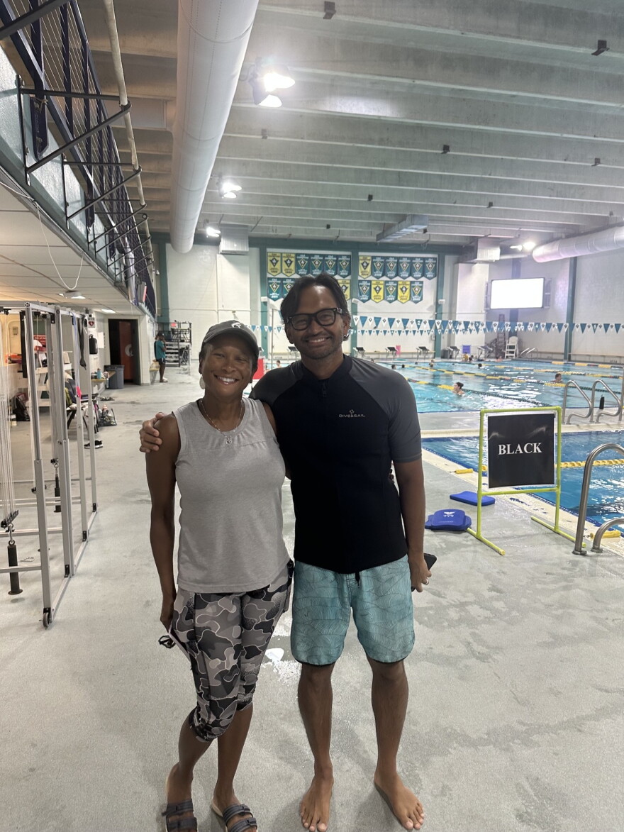 Ann Freeman and Bobby Guntoro on Thursday, August 27.