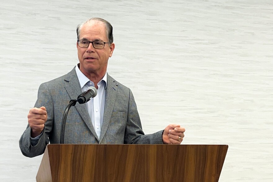 Governor-elect Mike Braun will take the oath of office on Monday, Jan. 13, 2025.