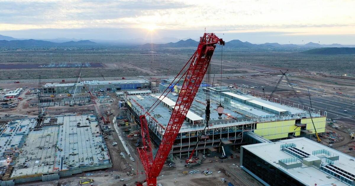 TSMC says it will increase spending, speed up construction of fab clusters in Arizona