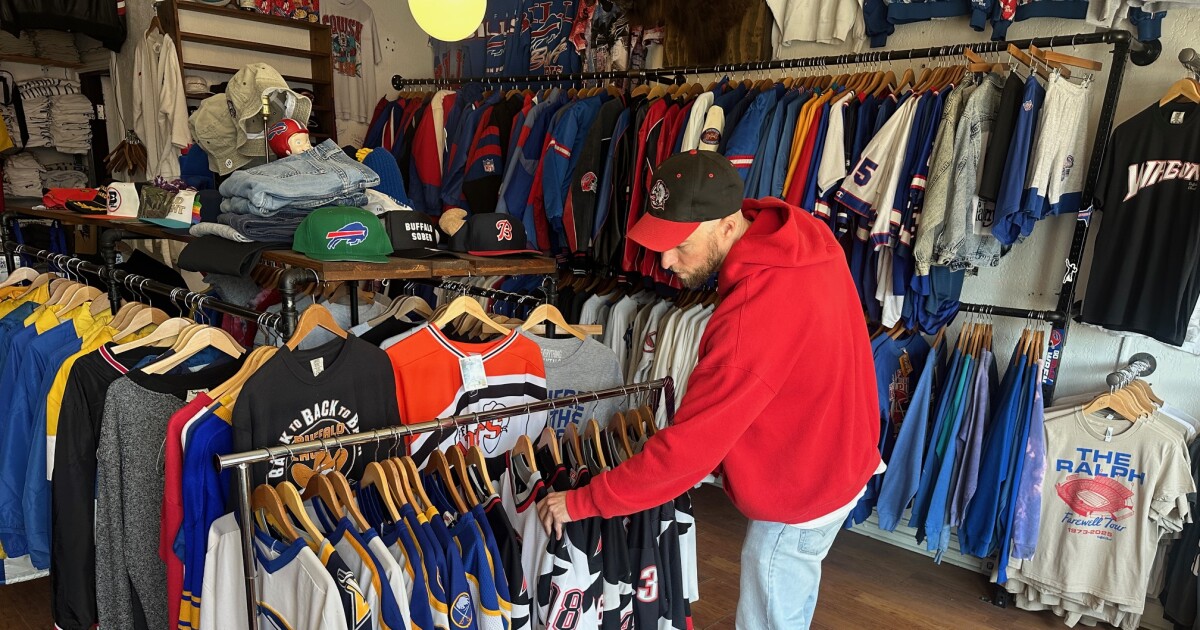 Sabres' success leads to local business success for shop owner