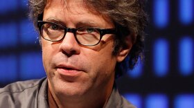 Jonathan Franzen, pictured here at <em>The New Yorker</em> Festival Fiction Night in 2009, won the National Book Award for his third novel, <em>The Corrections</em>.