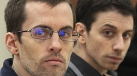 Detained Americans Shane Bauer (left) and Josh Fattal attended a February court hearing in Tehran. The two are accused of espionage, along with American Sarah Shourd, who was freed but is being tried in absentia.