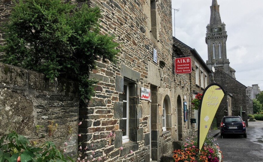 The Association Integration Kreiz Breizh is in Gouarec, a rustic village in Central Brittany. The association helps British nationals with paperwork to set up French residency.