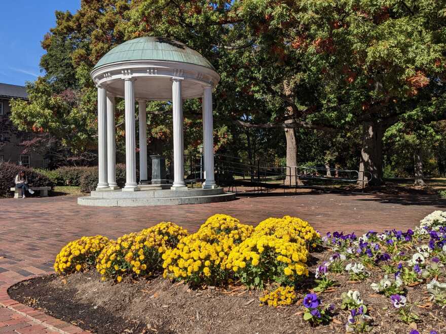  The Old Well at UNC-Chapel Hill.