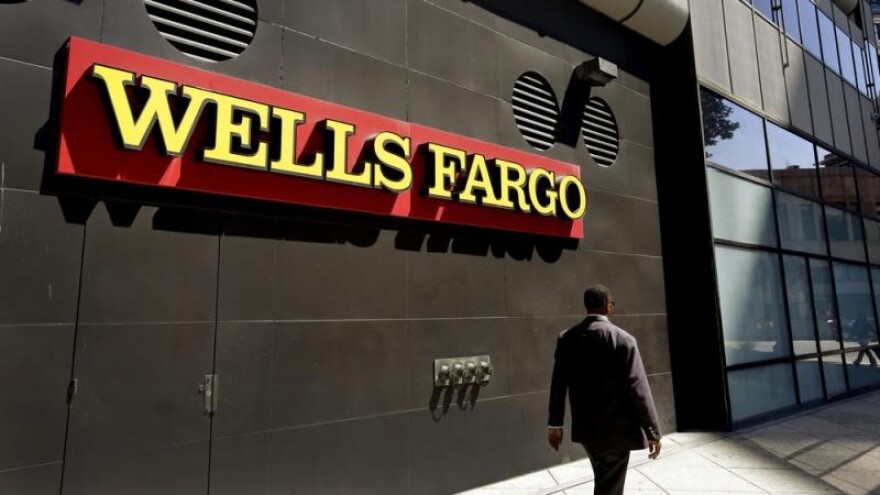 Wells Fargo sign