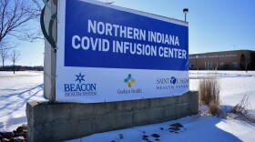 The COVID Infusion Center in Mishawaka, Indiana, is one of three locations Eli Lilly has partnered with the state and health systems to establish focusing on providing COVID-19 antibody therapies.