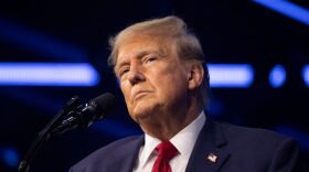 Former President Donald Trump gives the keynote address at Turning Point Action's "The People's Convention."