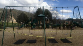coronavirus, playground, stay at home