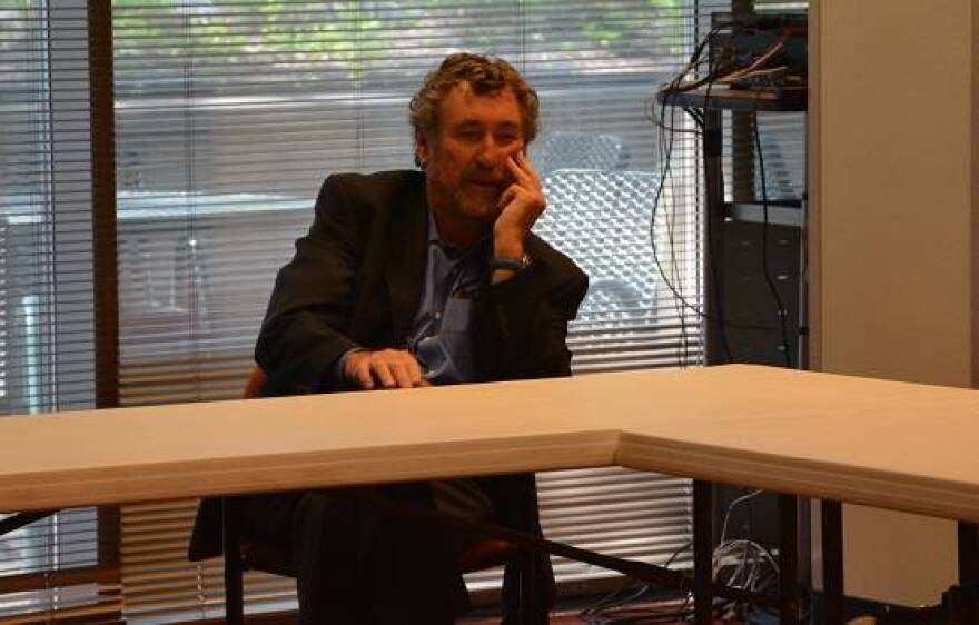 Frontline Executive Producer David Fanning at WFYI Public Media, May 7, 2015