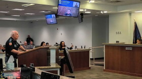 El Paso Police Chief Peter Pacillas addresses City Council Sept. 15, 2026.