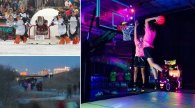 (Clockwise from top left) Cedarburg Winter Fest, After Hours at Slick City and an Urban Candlelight Hike are all happening this weekend.