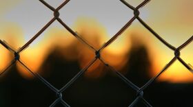 Image of a prison fence