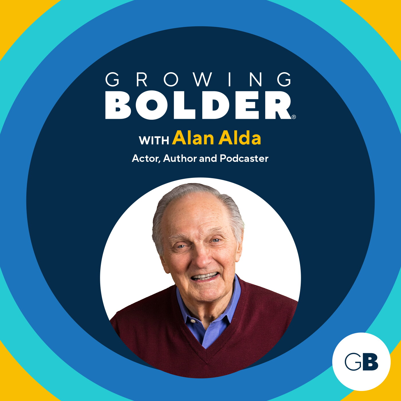 Growing Bolder: Actor Alan Alda; Ironman Triathlete Cherie Gruenfeld; Actor Lea Thompson episode artwork