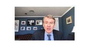Senator Bennet addressed the press this afternoon via Zoom.