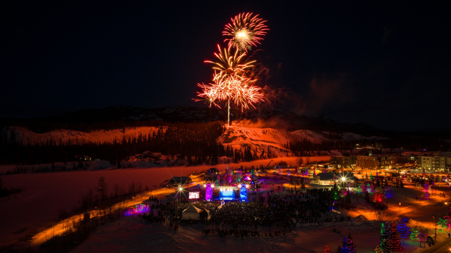 Opening ceremony of Arctic Winter Games 2026 in Whitehorse was capped off with fireworks.