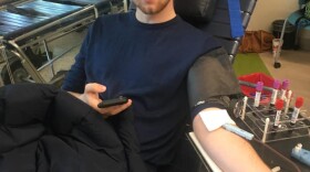 A Donor Gives Blood