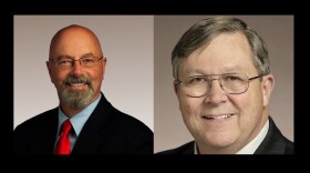 Republican State Senator Mike Bell (Left) Riceville, TN, and GOP Representative John Ragan, Oak Ridge, TN.