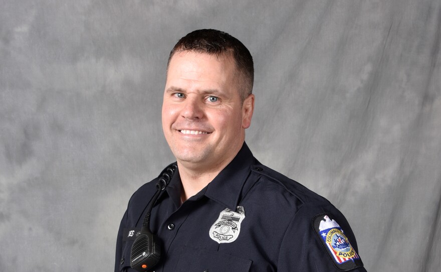 dress blues police Columbus Police unveil new blue uniform