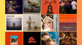 Fresh Tracks Friday album cover collage