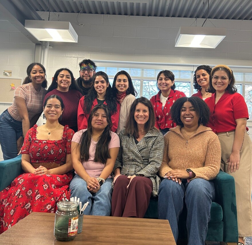 The team at La Paz Chattanooga in February 2024 - Stacy Johnson second from right in the front row.