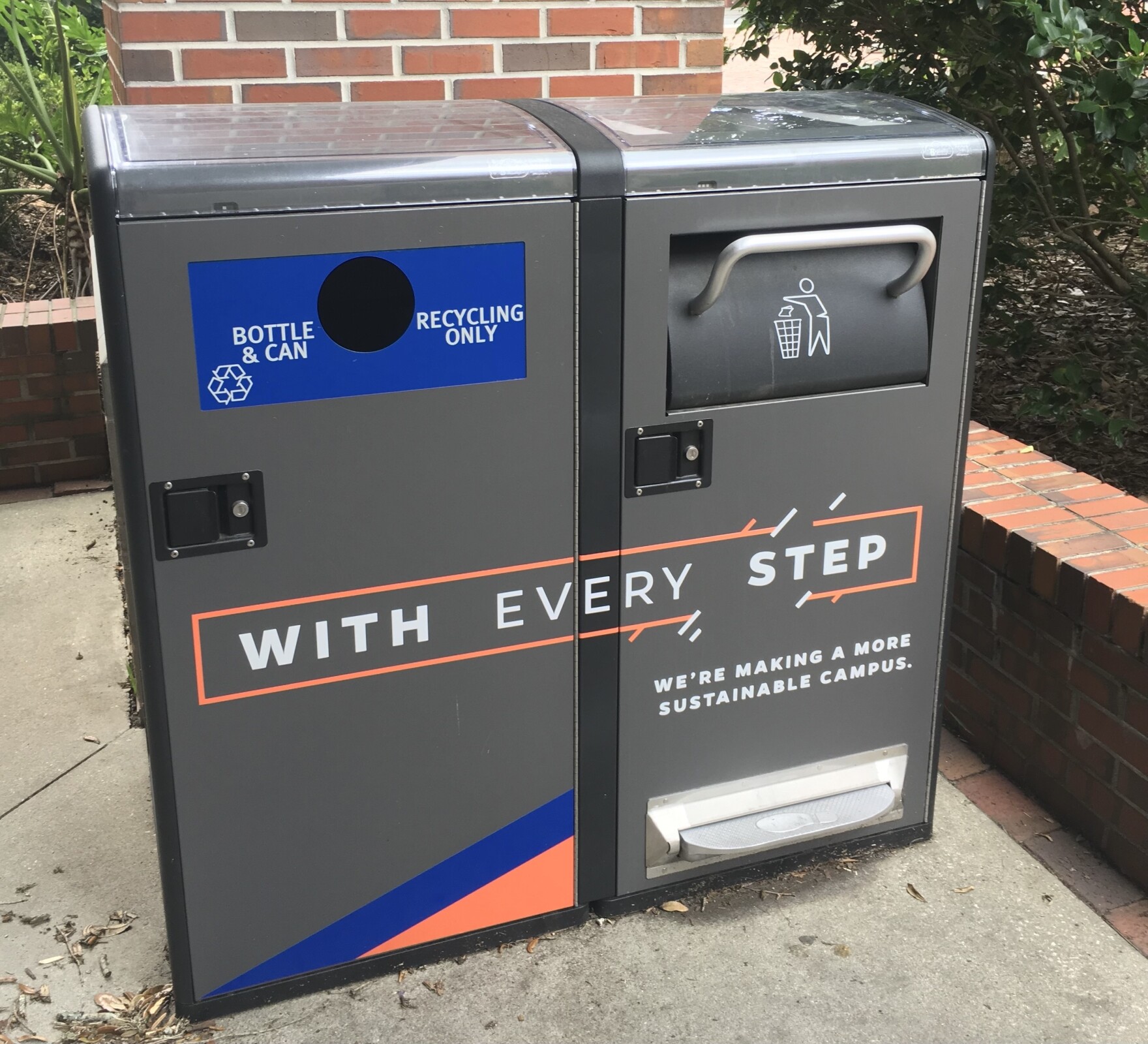 Solarpowered trash cans are coming to Gainesville city streets