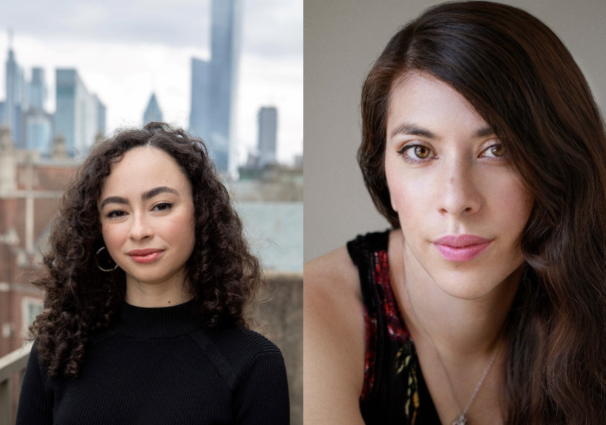 From left to right: Hillary Morales Robles, historic preservation officer at Latinos in Heritage Conservation; Asami Robledo-Allen Yamamoto, director of education and outreach for Latinos in Heritage Conservation.