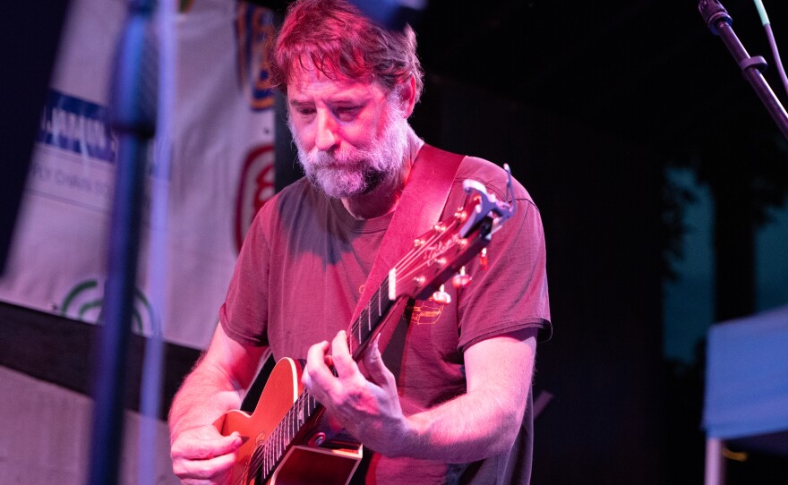 R. Ring performs at IndieCraft on Friday, May 19, 2023 in Springfield, Ohio (Ruthie Herman for WYSO)