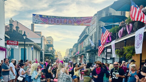 "9 to 5 Day" celebrations in the French Quarter