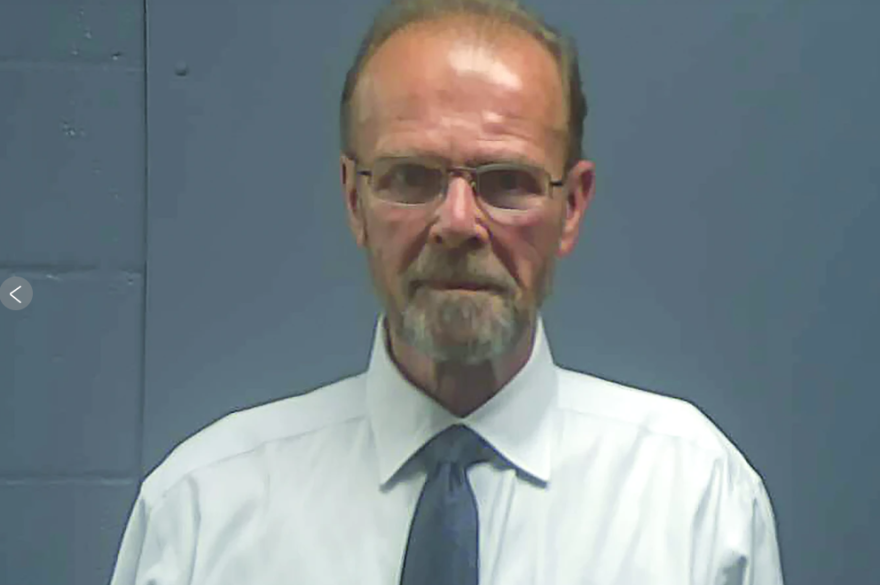 This image provided by the Tangipahoa Parish Sheriff’s Office shows Bob Glynn Dean Jr. after his arrest in June 2022. Dean owns the seven nursing homes where 840 residents were evacuated during Hurricane Ida in August 2021.