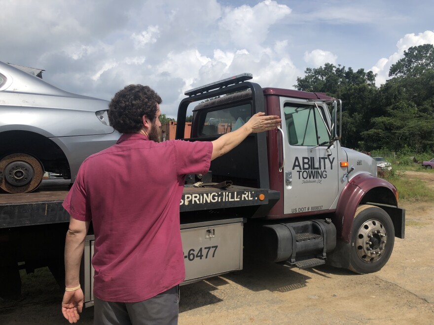Ability Towing employee