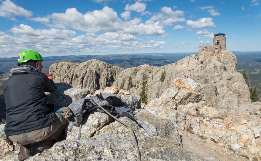 Paul Horsted atop McGillicuddy Peak