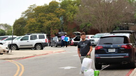 Students and families rush to move out on Sunday. Dorms close Monday afternoon. The university notified students of the closures on Wednesday.