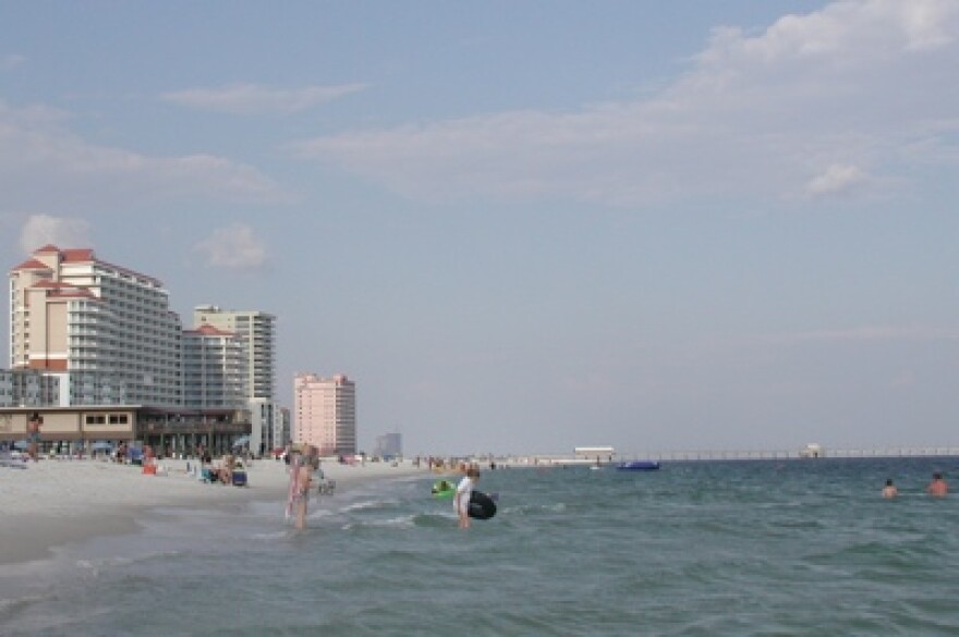 Crowds were strong, but smaller than usual at Gulf Shores this Memorial Day weekend.