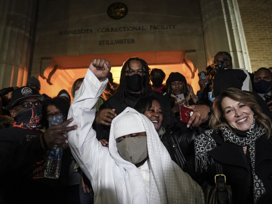 Myon Burrell was released from Minnesota Correctional Facility-Stillwater, Tuesday, following a vote by Minnesota's pardon board commuting his sentence. Burrell, who is Black, was sent to prison for life as a teen in a high-profile murder case that raised questions about the integrity of the criminal justice system that put him away.