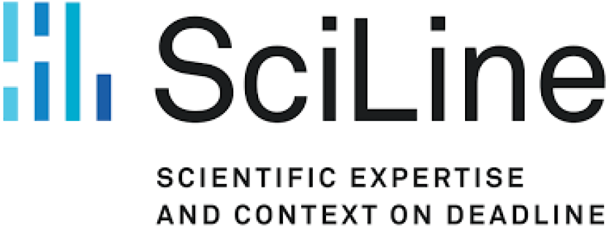 SciLine logo.