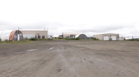 The camp for Donlin Gold employees is mostly empty this year as the company prepares for more permits. 