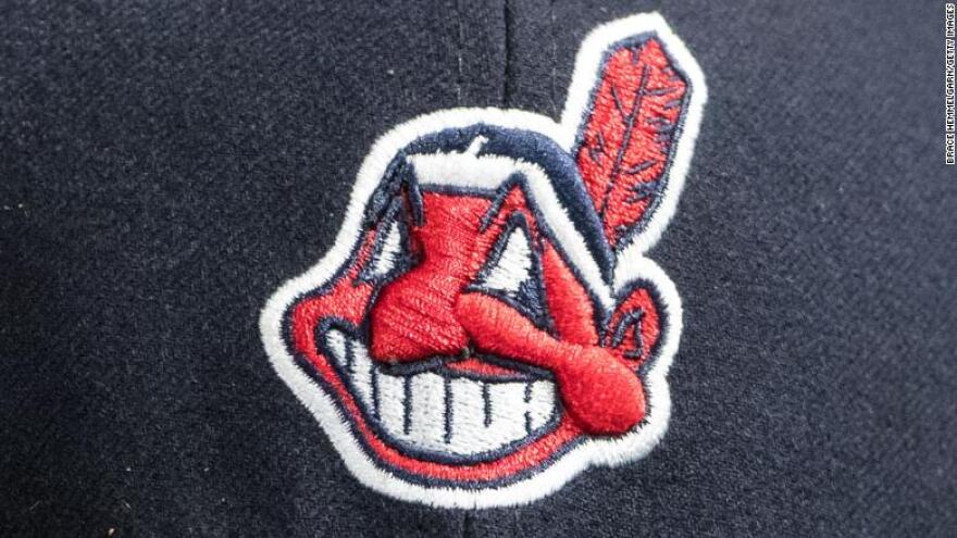 black chief wahoo hat