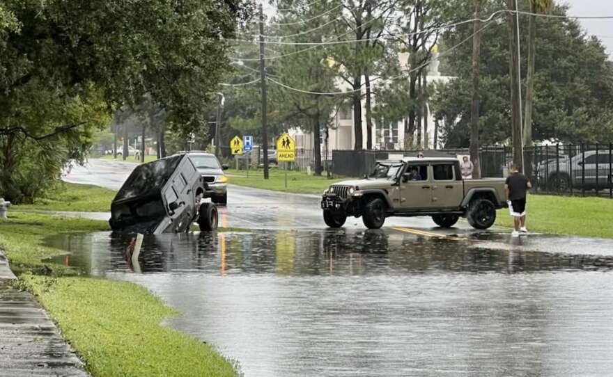 More flooding is expected in Osceola county and county leaders are issuing some evacuation orders. Photo: Kissimmee Police Department.