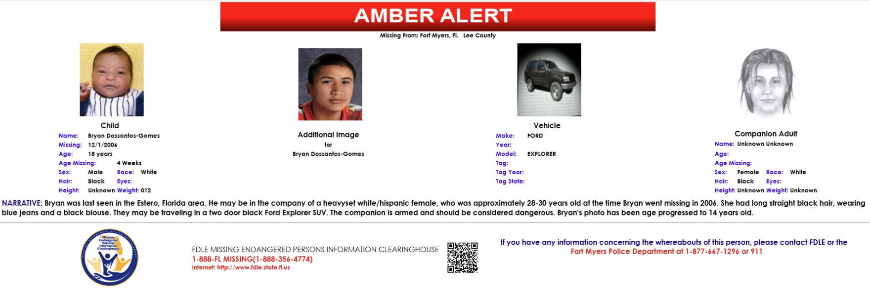 FDLE seeks info on seven remaining active Amber Alerts | WGCU News ...