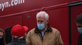 U.S. Senator John Cornyn (R) at a campaign stop in Plano on Thursday.
